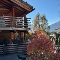 autumn chalet